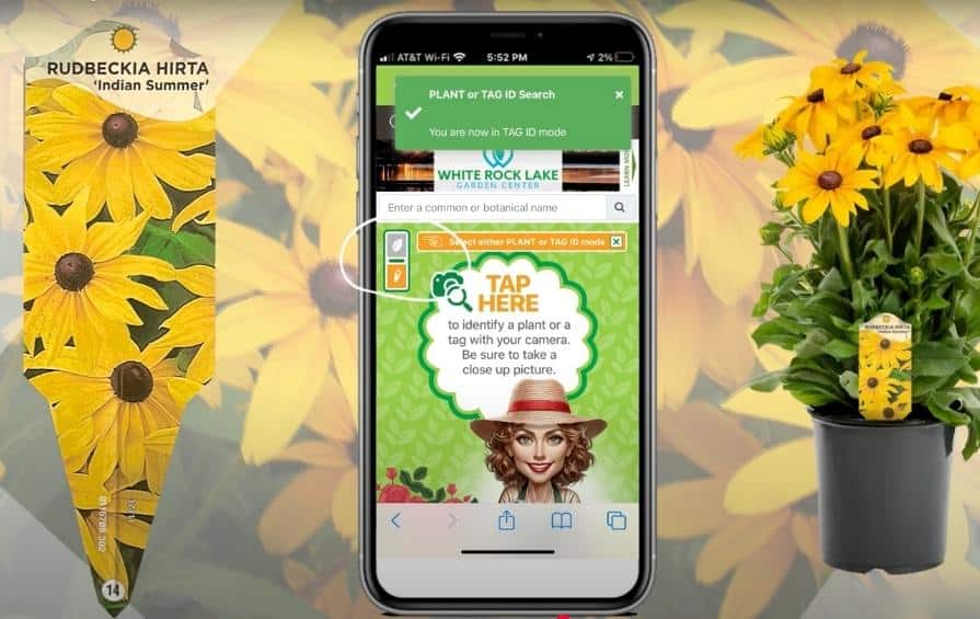 New Tag ID capability on the PlantTAGG app