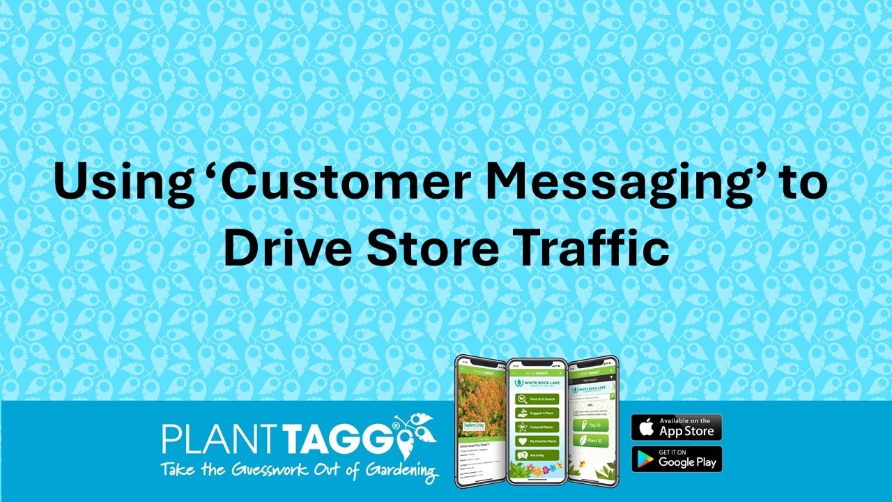 PlantTAGG Partner Portal - Customer Messaging