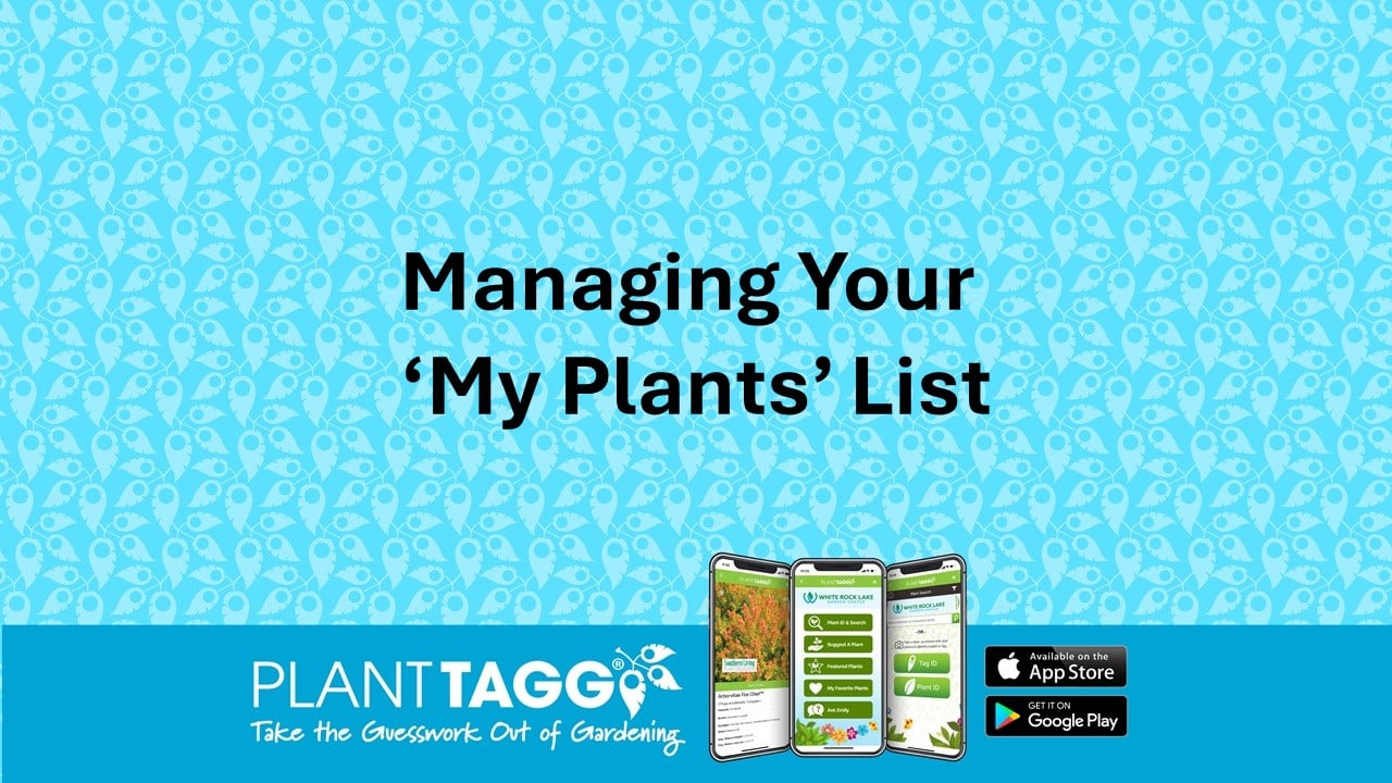 PlantTAGG Partner Portal My Plants Training Video
